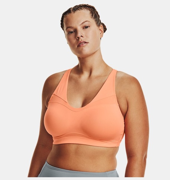 Turuncu Kadın UA SmartForm Evolution Mid Spor Sütyeni