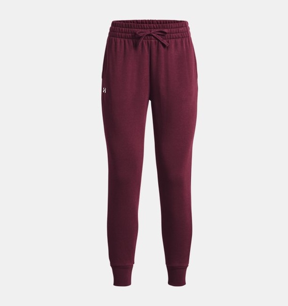 Bordo Kadın UA Rival Fleece Eşofman Altı