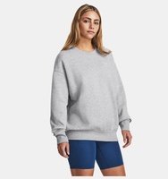 Kadın UA Icon Fleece Oversized Bisiklet Yaka Sweatshirt