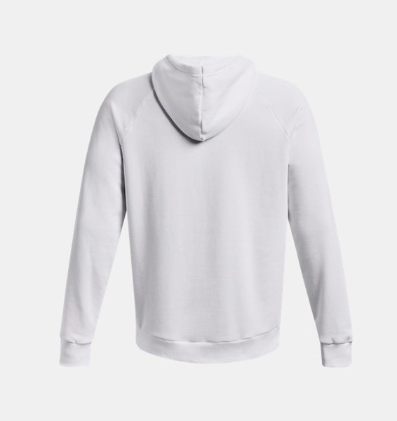 Beyaz Erkek UA Rival Fleece Kapüşonlu Üst