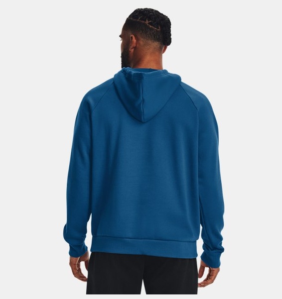 Yeşil Erkek UA Rival Fleece Kapüşonlu Üst