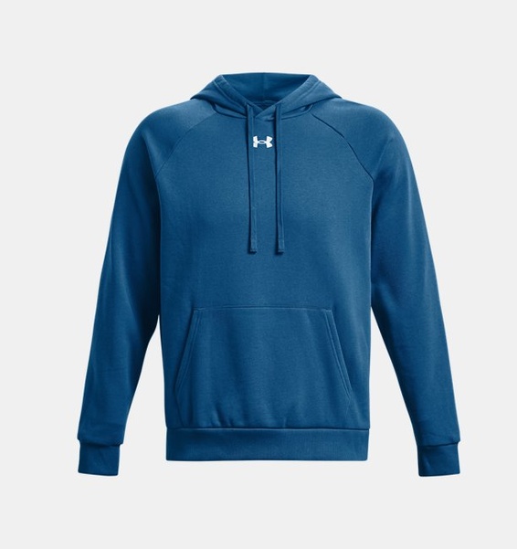 Yeşil Erkek UA Rival Fleece Kapüşonlu Üst
