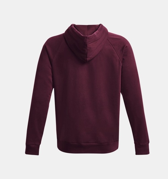 Bordo Erkek UA Rival Fleece Kapüşonlu Üst