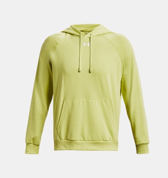 Yeşil Erkek UA Rival Fleece Kapüşonlu Üst