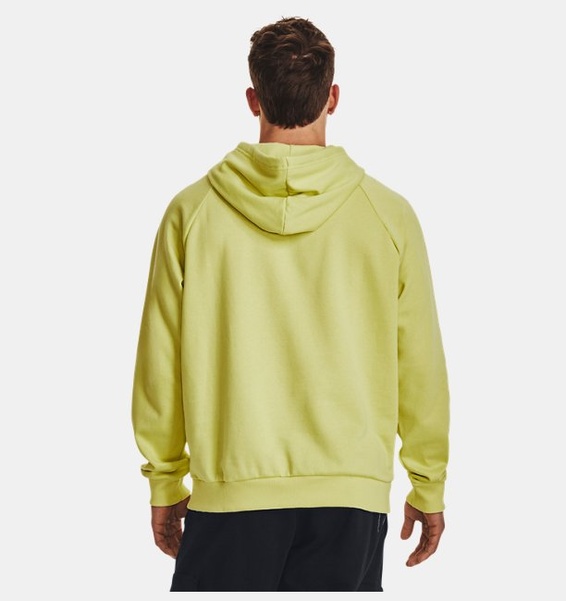 Yeşil Erkek UA Rival Fleece Kapüşonlu Üst