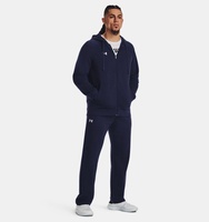 Erkek UA Rival Fleece Tam Fermuarlı Kapüşonlu Üst