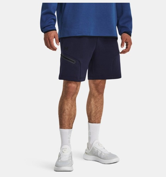 Lacivert Erkek UA Unstoppable Fleece Şort