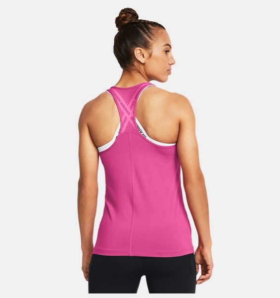 Pembe Kadın HeatGear® Armour Racer Atlet