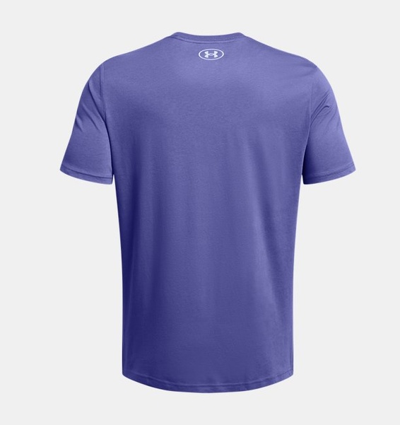 Mor Erkek UA Team Issue Wordmark Kısa Kollu T-shirt