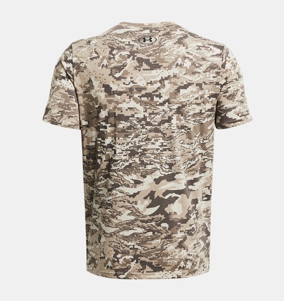 Kahverengi Erkek UA ABC Camo Kısa Kollu T-shirt