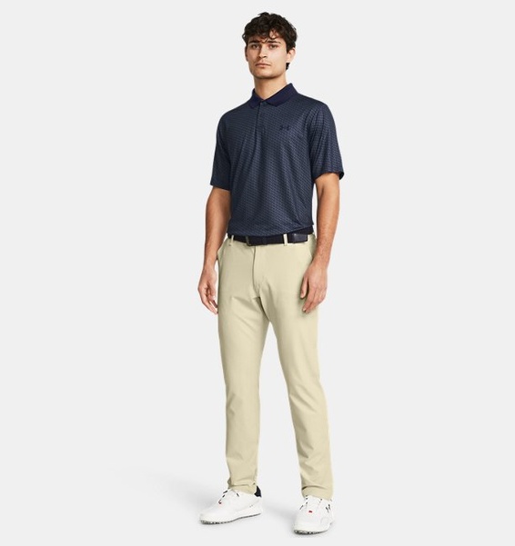 Bej Erkek UA Drive Tapered Pantolon