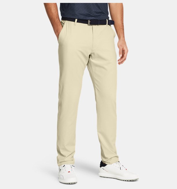 Erkek UA Drive Tapered Pantolon Bej