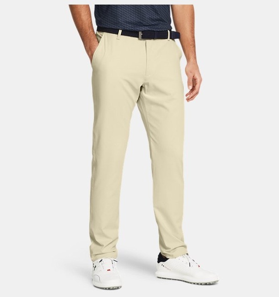 Bej Erkek UA Drive Tapered Pantolon