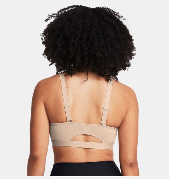 Bej Kadın UA SmartForm Evolution Mid Spor Sütyeni