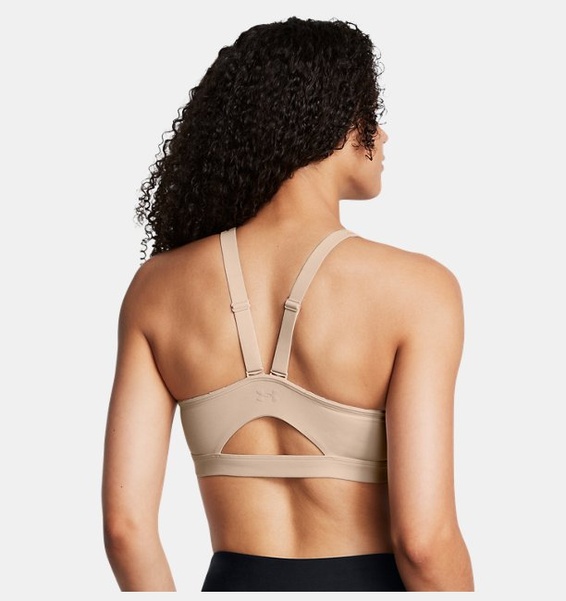 Bej Kadın UA SmartForm Evolution Mid Spor Sütyeni