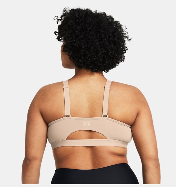 Bej Kadın UA SmartForm Evolution Mid Spor Sütyeni