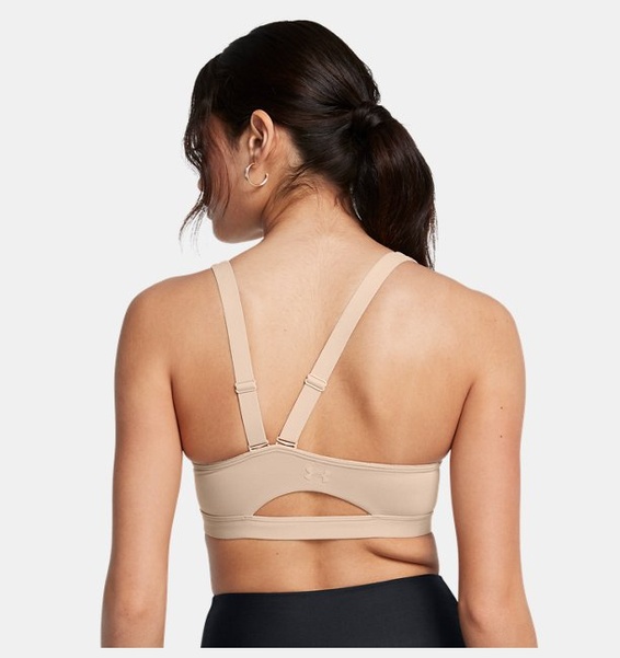 Bej Kadın UA SmartForm Evolution Mid Spor Sütyeni