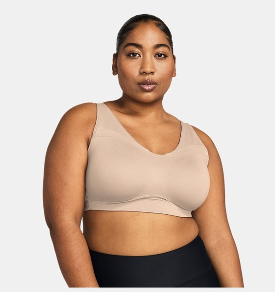 Bej Kadın UA SmartForm Evolution Mid Spor Sütyeni