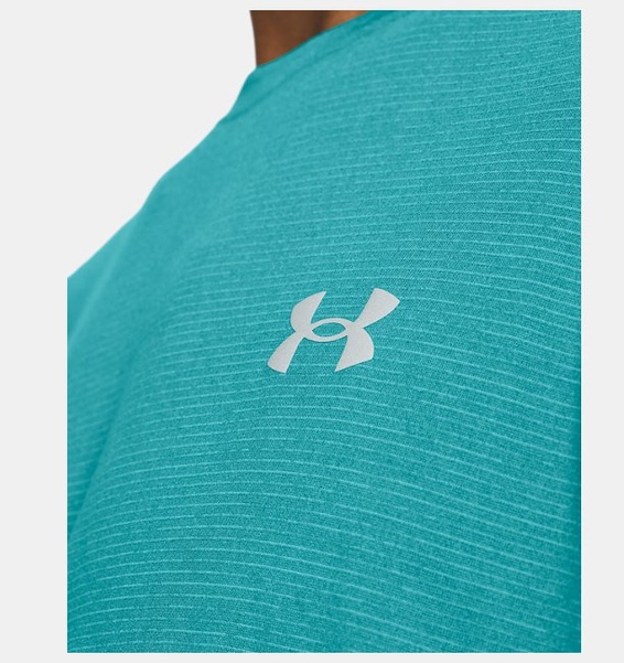 Petrol Yeşili Erkek UA Launch Kısa Kollu T-shirt