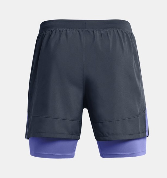 Antrasit Erkek UA Launch 5inch 2-in-1 Şort