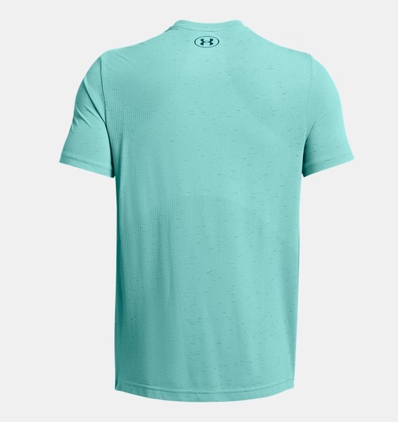 Turkuaz Erkek UA Vanish Dikişsiz Kısa Kollu T-shirt