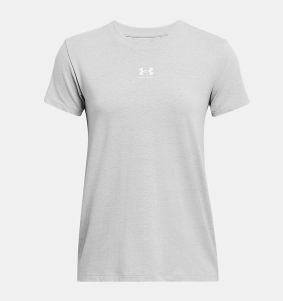 Gri Kadın Campus Core Kısa Kollu T-shirt