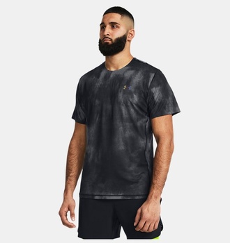 Erkek UA Vanish Elite Vent Baskılı Kısa Kollu T-shirt