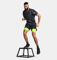 Erkek UA Vanish Elite Vent Baskılı Kısa Kollu T-shirt