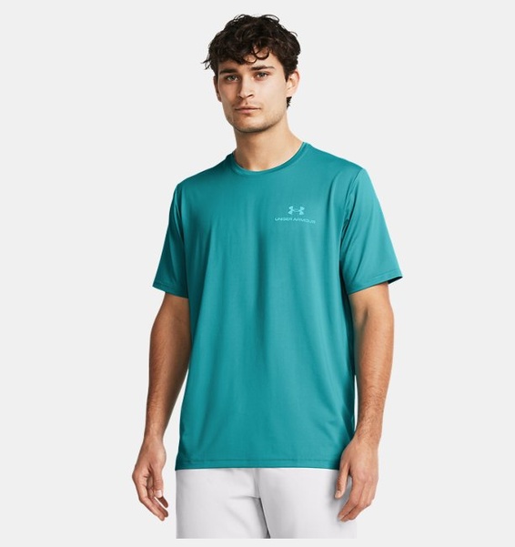 Petrol Yeşili Erkek UA Vanish Energy Kısa Kollu T-shirt