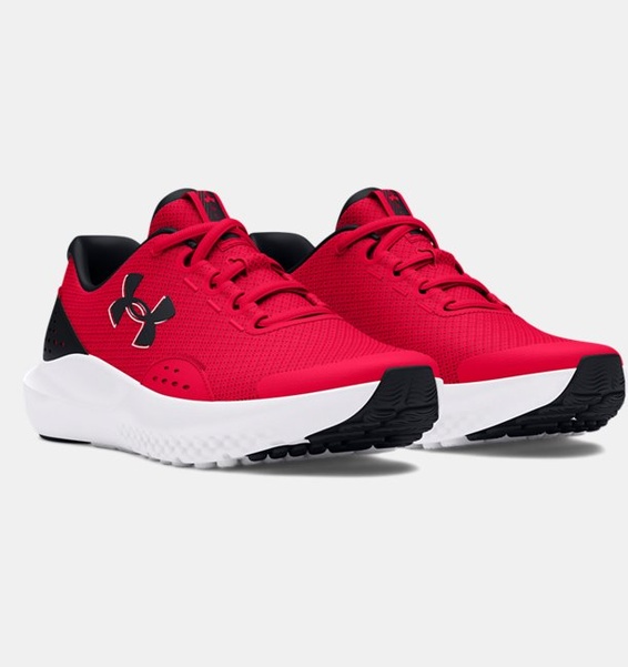 Kırmızı Erkek Çocuk UA Surge 4 Koşu Ayakkabısı