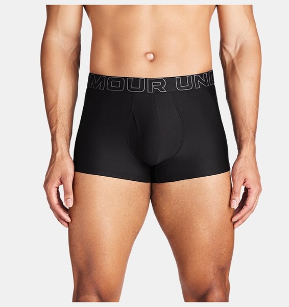 Siyah Erkek UA Performance Tech 3" Boxerjock - 3'lü Paket