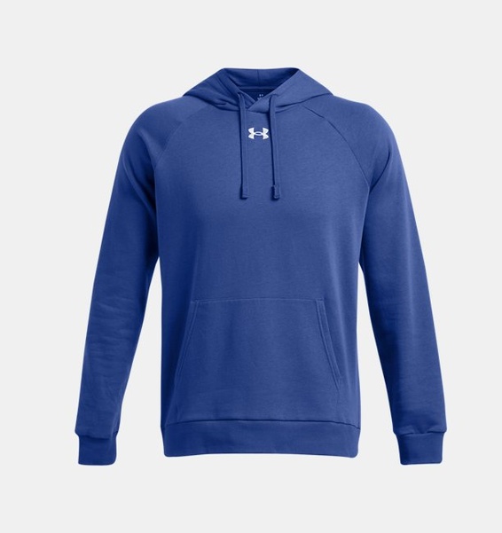 Mavi Erkek UA Rival Fleece Kapüşonlu Üst