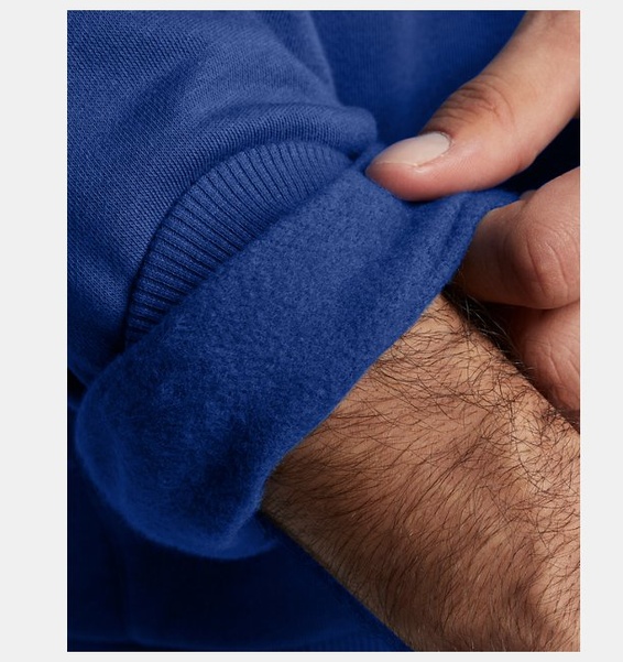 Mavi Erkek UA Rival Fleece Kapüşonlu Üst