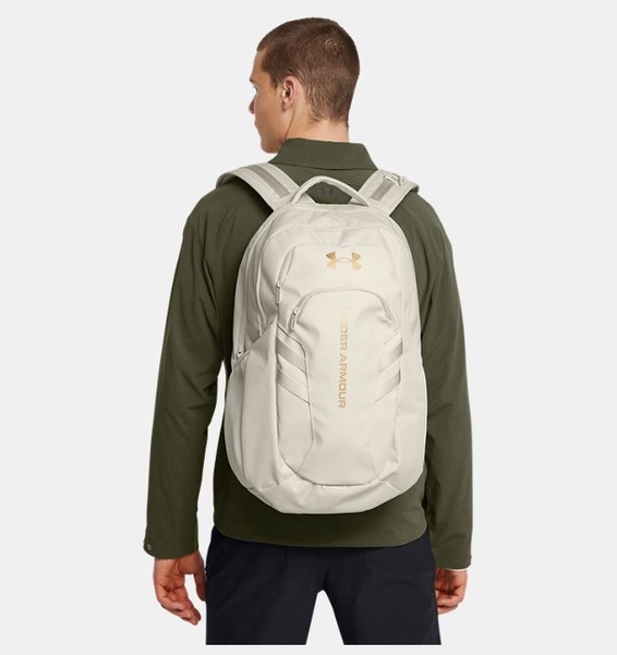 Beyaz Unisex UA Hustle 6.0 Pro Sırt Çantası