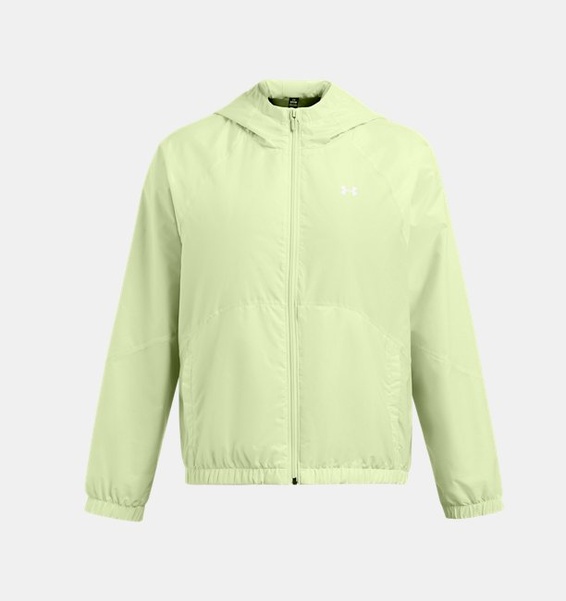 Yeşil Kadın UA Rival Sport Rüzgarlık