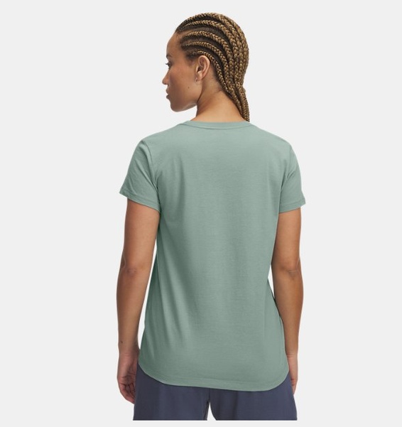 Yeşil Kadın UA Sportstyle Graphic Kısa Kollu T-shirt