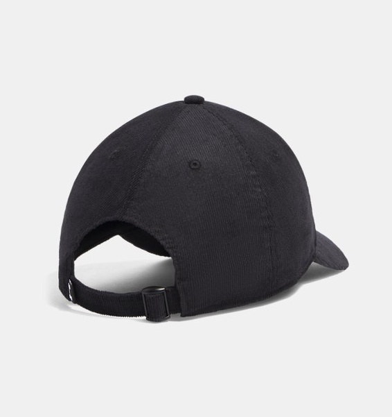 Siyah Unisex UA Sportstyle Kadife Ayarlanabilir Şapka