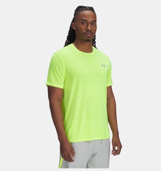 Erkek UA Launch Camo Kısa Kollu T-shirt