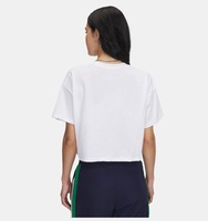 Kadın UA Varsity Mix Heavyweight Kısa Kollu Crop T-shirt