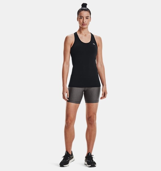 Siyah Kadın HeatGear® Armour Racer Atlet
