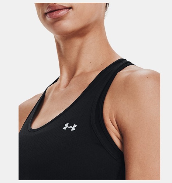 Siyah Kadın HeatGear® Armour Racer Atlet