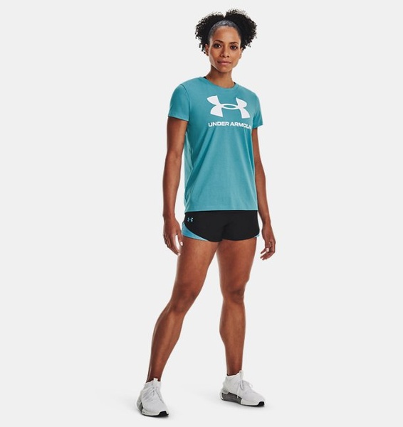 Mavi Kadın UA Sportstyle Graphic Kısa Kollu T-shirt