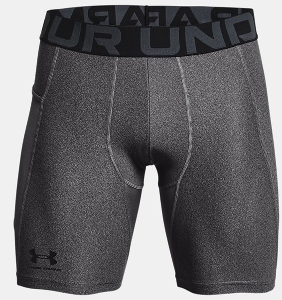 Gri Erkek HeatGear® Armour Compression Şort