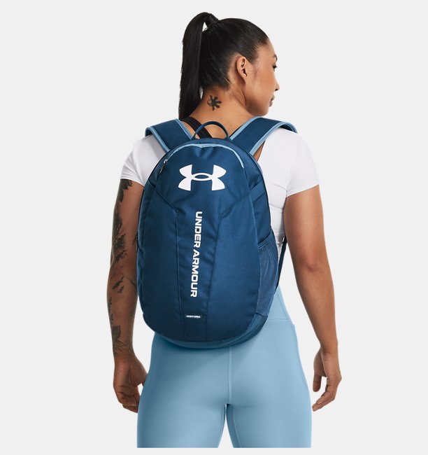 Unisex UA Hustle Lite Sırt Çantası Mavi