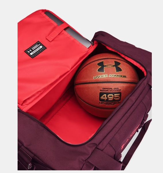 Kırmızı Unisex UA Gametime Small Silindir Çanta
