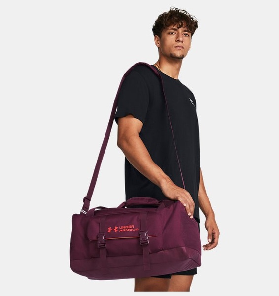 Kırmızı Unisex UA Gametime Small Silindir Çanta
