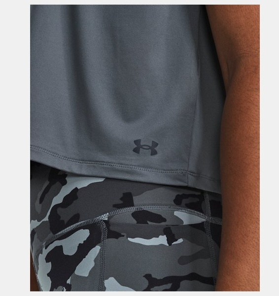 Yeşil Kadın UA Motion Kısa Kollu T-shirt