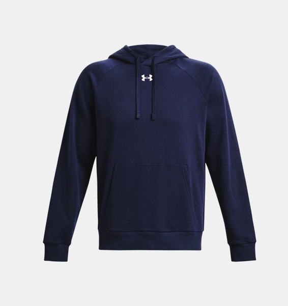 Lacivert Erkek UA Rival Fleece Kapüşonlu Üst
