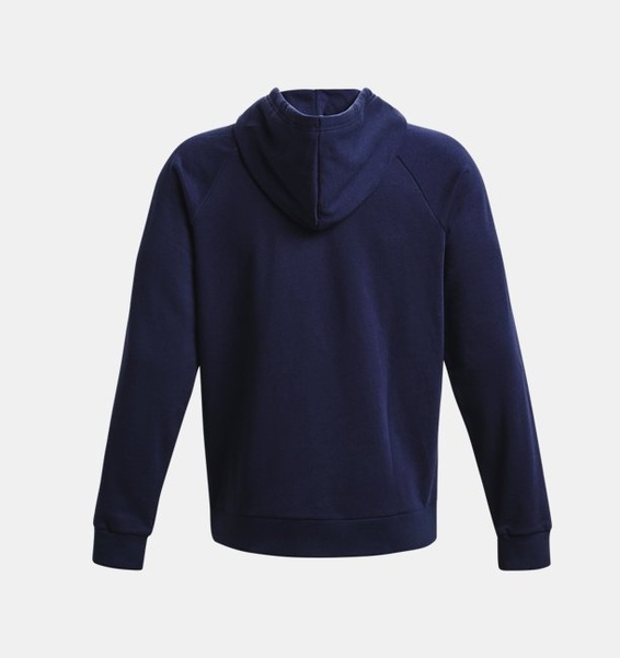 Lacivert Erkek UA Rival Fleece Kapüşonlu Üst