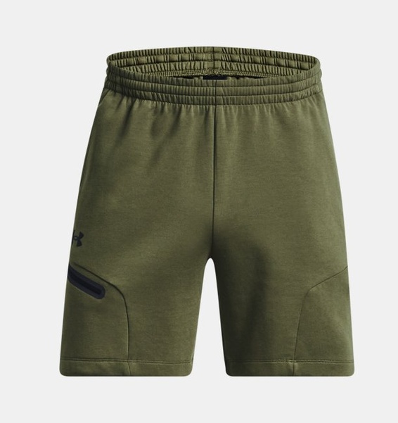 Haki Erkek UA Unstoppable Fleece Şort
